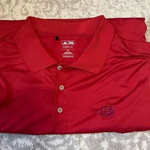Adidas Golf 49ers Polo Shirt Men’s Sz XXL Climalite
